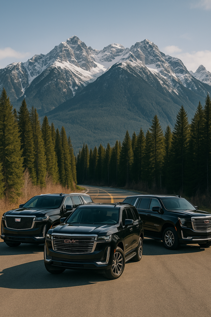 chauffeur service in Whistler SUV
